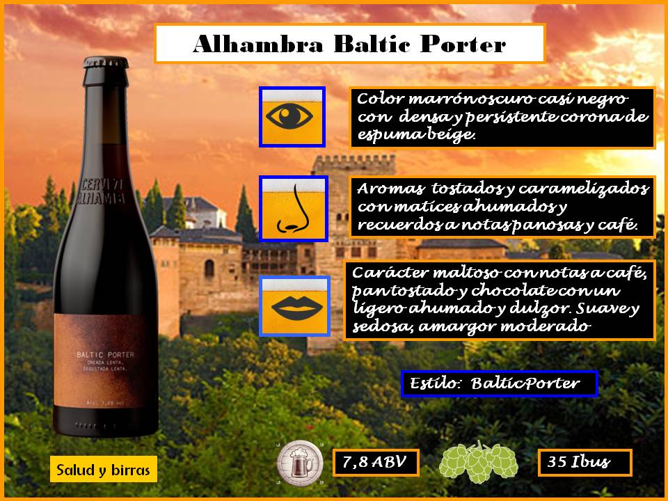 Cata de Alhambra Baltic Porter