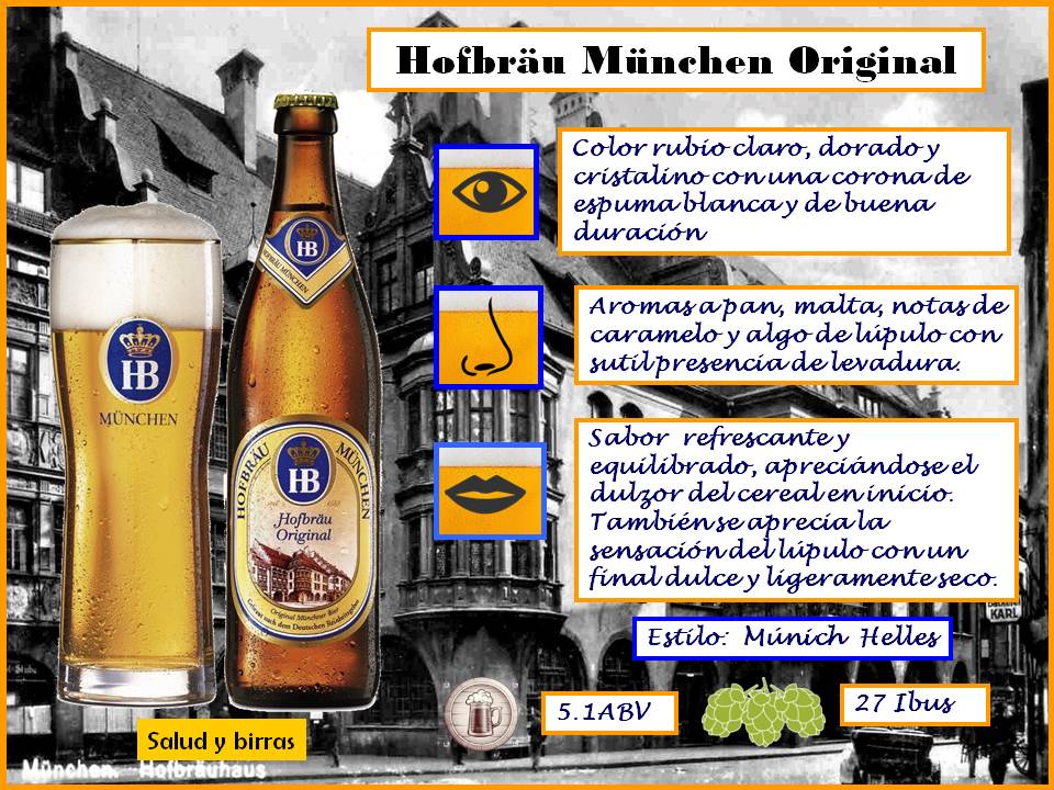 Cata de la Hofbräu München Original